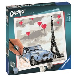 CreArt Kjærlighetens Paris kjærlighetens paris - Ravensburger CreArt