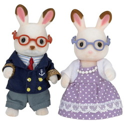Chocolate Rabbit Grandparents Chocolate Rabbit Grandparents - Sylvanian families