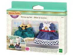 Dress up Set Blue & Green - Sylvanian families