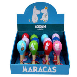 Mummi maracas mørk blå, lys blå, gul eller oransj - Salg