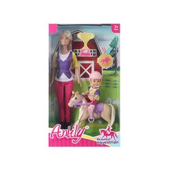 Anlily med Kiki og ponny Anlily - Anlily