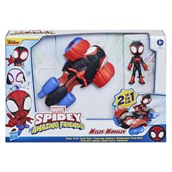 Spidey kjøretøy med figur Miles Morales - Superhelta