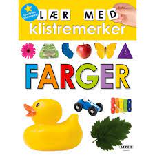 Lær med Klistermerker - Farger Aktivitetsbok - Egmont Litor