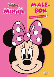Disney Junior Minnie Malebok Malebok - Egmont Litor