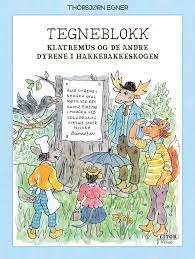 Tegneblokk Klatremus og de andre dyrene i Hakkebakkeskogen Tegneblokk - Egmont Litor