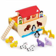 Woodlets Noah's Ark Shape Sorter Noah's Ark Shape Sorter - woodlets