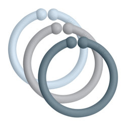 Bibs Loops 12 Pack Cloud/Baby Blue/Petrol - One Size Cloud/Baby Blue/ Petrol - Bibs