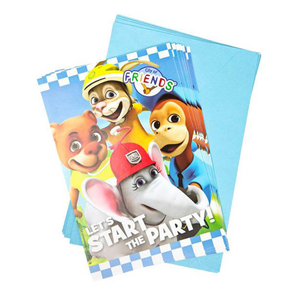 VENNEBYEN INNVITASJONSKORT M/KONVOLUTT 6 Vennebyen - Salg