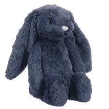 Kanin Plysj 31cm Navy Bunny Bashful Navy - Kosedyr og Bamser