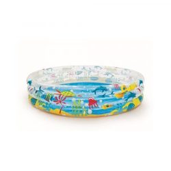 Bestway - Basseng 3-Ringer 152 x 30 Gjennomsiktig med motiv - Salg