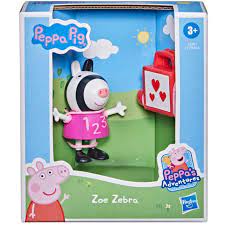 Peppa's Fun Friends Figures Zoe Zebra - Hasbro