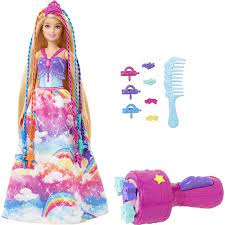 Barbie Dreamtopia Twist ‘n Style Princess Hairstyling Dukke med Tilbehør Twist ‘n Style Princess - Barbie
