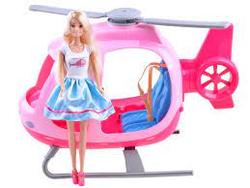 Anlily dukke med Helikopter Anlily med helikopter - Anlily