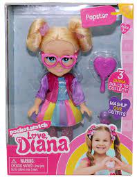 Love Diana 15cm Dukke  Popstar - Love Diana
