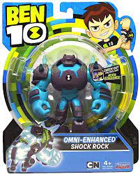 Ben10 Basic Figures Omni-Enchanced Shock Rock - Ben10