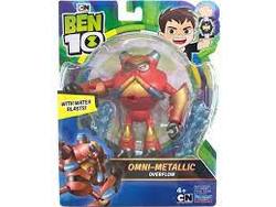 Ben10 Basic Figures Omni-Metallic Overflow - Ben10