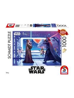 Schmidt puslespill 1000 Thomas Kinkade: Star Wars - Obi Wans Final Battle  1000 bitar - Salg