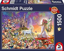 Schmidt puslespill 1500 Magical Fairylan 1500 bitar - Schmidt