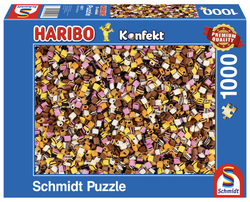 Schmidt puslespill 1000 Haribo Konfekt 1000 bitar - Salg