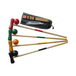 Krokket Spill For 4 I Nettbag Krokket - Salg