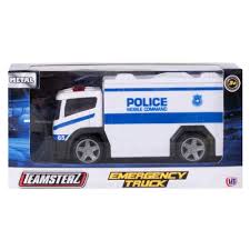 Teamsterz Street Kingz Emergency Truck Police Mobile Command - Majorette