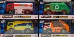 Teamsterz City Trucks Gul - Teamsterz