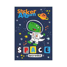 Klistermerke-album - Space Astronaut Space Astronaut - Småvarer
