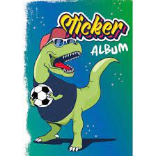Stickers-album - Dino Dino - Småvarer