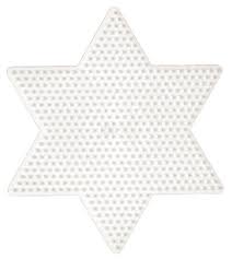Perlebrett - Stor Stjerne Stjerne - Hama
