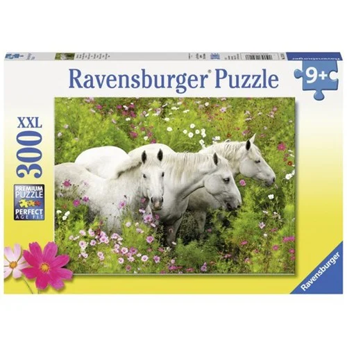 Horses in a field of flower 300XXL 300xxl - Ravensburger