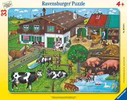 Ravensburger platepuslespel Animal families Animal families - Ravensburger