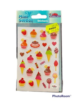 Mini Sweet Stickers - Søtsaker Søtsaker - Stickers