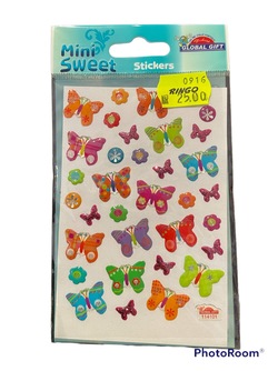 Mini Sweet Stickers - Sommerfugler Sommerfugler - Stickers