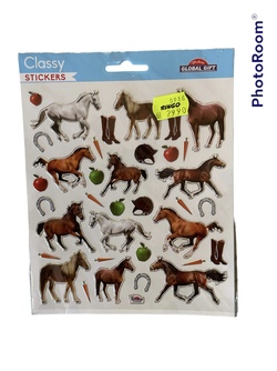 Classy Stickers - Hest Hest - Stickers
