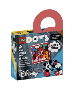 Lego 41963 Mikke Mus og Minni Mus Merker som sys på  41963 - Lego dots