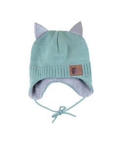 Kattnakken baby lue merinoull -22   Jadegrøn - Kattnakken