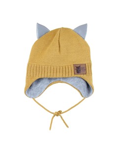 Kattnakken baby lue merinoull -22   Oker - Kattnakken