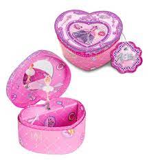 Smykkeskrin / Spilledåse Rosa - 4Girlz
