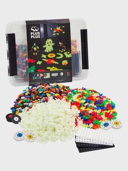 Plus-Plus Oppbevaringseske med 2000 deler - Glow In dark Glow in dark - Salg