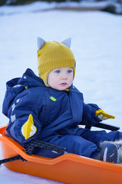 Kattnakken Parkdress Baby, vinter  - levering uke 46 Marine - Kattnakken