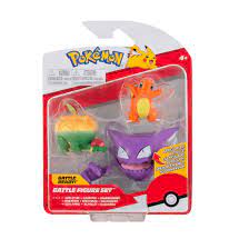 Pokemon Battle Figure 3 Pack: Charmander, Appletun, Haunter Pokemon Battle Figure 3 Pack: Charmander, Appletun, Haunter - pokèmon