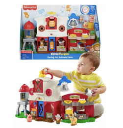 Fisher Price Little people - bondegård med dyr og lyd  Bondegård - Fisher-Price