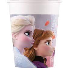 Papp-Kopper Disney Frozen 2 8pk Frozen 2 - Bursdag/Fest