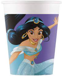 Papp-Kopper Disney Prinsesser 8pk Disney Prinsesser - Bursdag/Fest