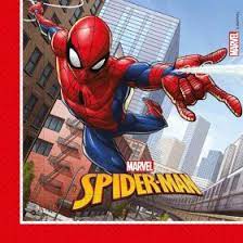 Servietter Spider-Man 20pk Spider-Man - Bursdag/Fest