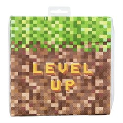 Servietter Pixel Level Up 20pk Pixel Level Up - Bursdag/Fest