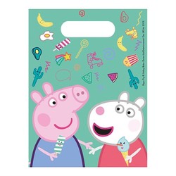 Godteposer i plastikk - Peppa Gris Peppa Gris - Bursdag/Fest