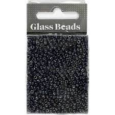 Rocaiperler Metallic Black Metallic Black - Hobby