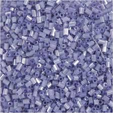 Rocaiperler Tansparent lilla Transparent lilla - Hobby