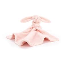 Bashful Pink Bunny Soother Rosa - jellycat